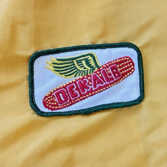 VTG 70s Swingster Dekalb Seed Corn Windbreaker Jacket‎ M Retro Farm Advertising - Picture 12 of 16